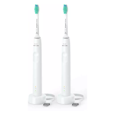 Set periuță de dinți Philips Sonic HX3675/13 Seria3100, alb