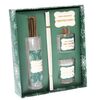 Darilni set Božične jagode, 18,5 x 22 x 5,7 cm,dišeči sprej + difuzor + sveča