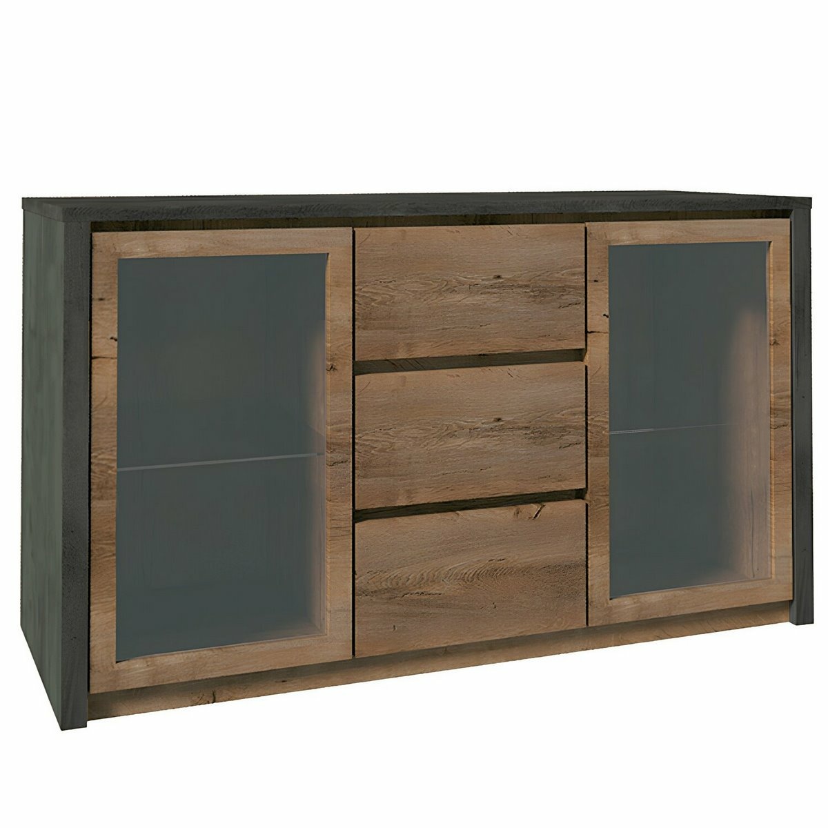 Komoda MONTANA K2D, sivá