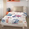 Lenjerie de pat din bumbac, pentru copii, Freedom, 140 x 200 cm, 70 x 90 cm