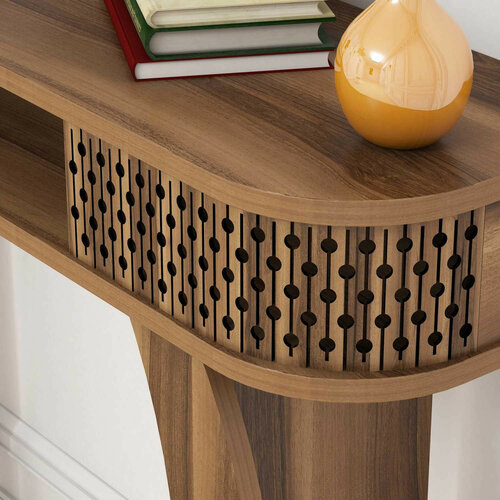 Dekorativer Tisch Damla Walnut