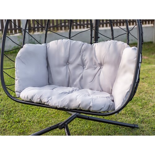 Happy Green Hängesessel aus Rattan Villa Big, 120 x 110 x 200 cm