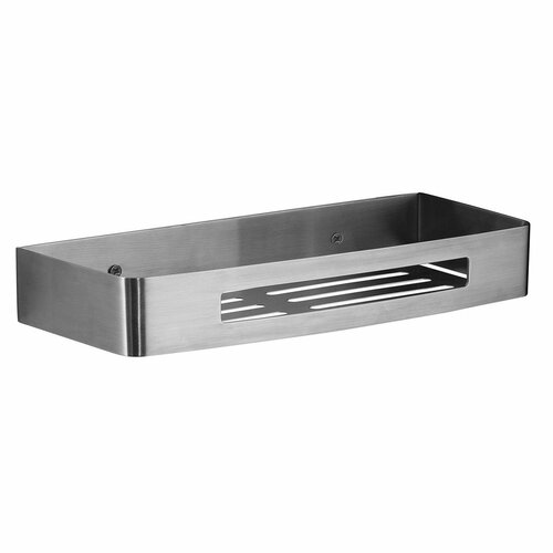 GEDY 241738 Smart Duschablage, 30 x 4,5 x 12,8 cm, Edelstahl matt