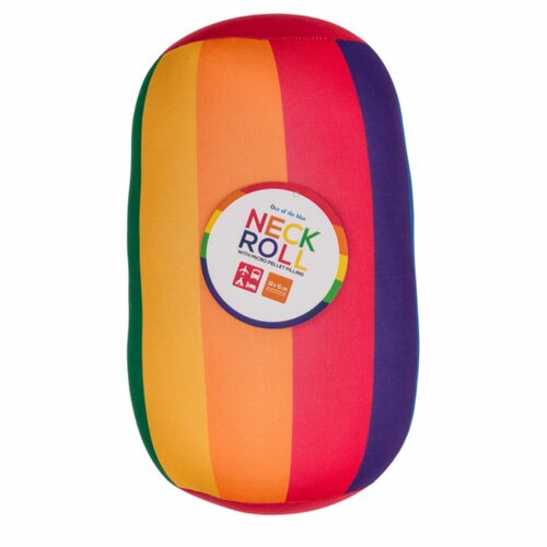 Sprostitveni vzglavnik valj Mavrica, 32 x 18 cm