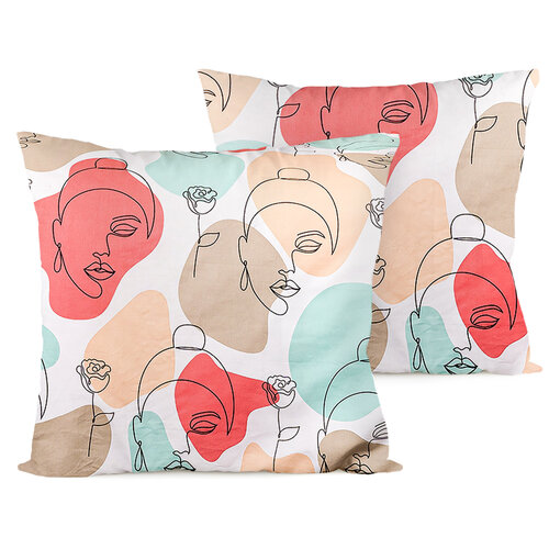 4Home Prevleka za blazino Romance, 40 x 40 cm,komplet 2 kos