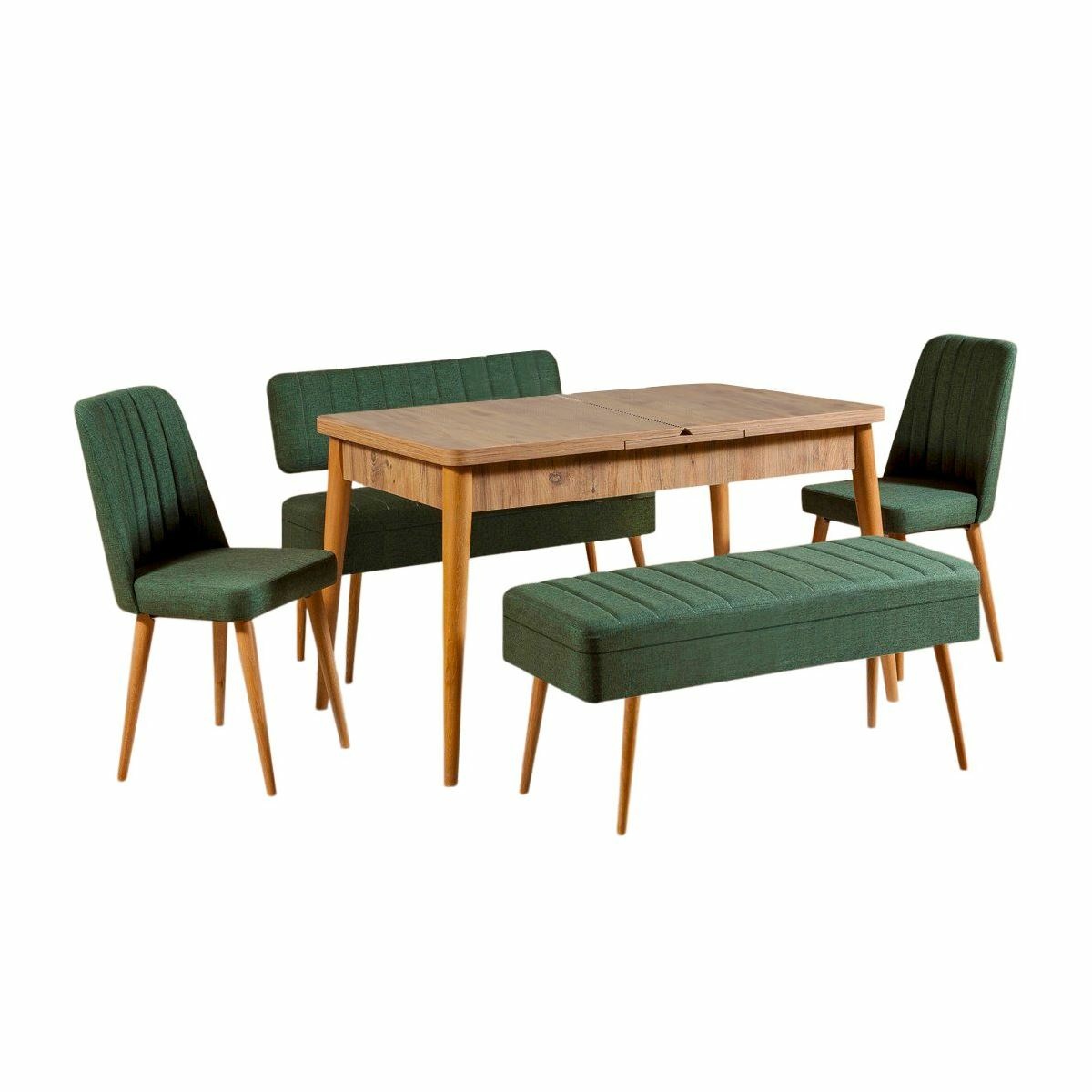 Jedálenský set Vina Atlantic Pine and Green I, 5dielov