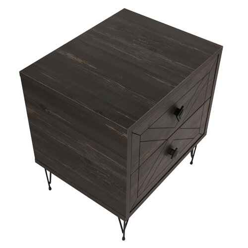 Nočný stolík Luna Dark Brown