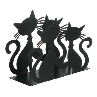 Autronic Suport metalic pentru șervețele Pisici,negru