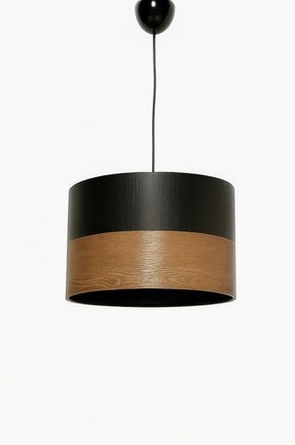 Lampa wisząca TM122 czarny, brązowy