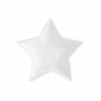 Altom Porcelanska skleda Star , 26 x 24,5 x 7,5cm, bela