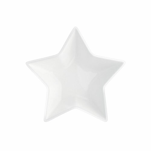 Altom Porcelanska skleda Star, 26 x 24,5 x 7,5 cm,bela