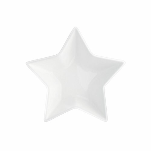 Castron din porțelan Altom Star, 26 x 24,5 x 7,5 cm, alb