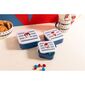 Altom Easy Morning Snackbox-Set blau, 3 Stück