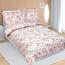 Rózsa szatén ágyneműhuzat szürkés rózsaszín, 140 x 220 cm, 70 x 90 cm