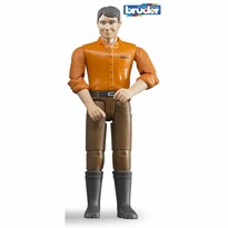 Figurină bărbat Bruder 60007 BWorld, pantalonimaro, 11 cm Figurină bărbat Bruder 60007 BWorld, pantalonimaro, 11 cm