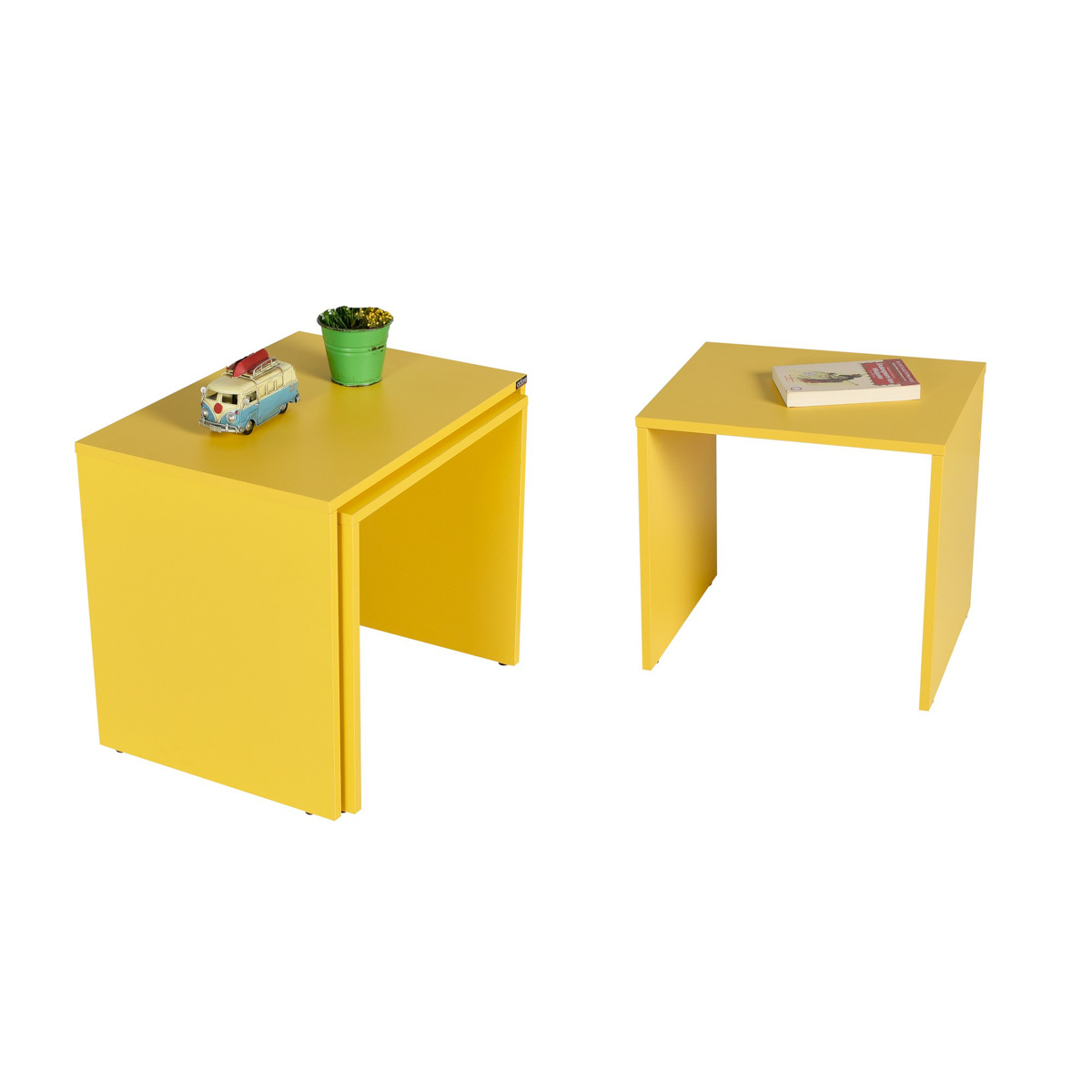 Odkládací stolek SHP Yellow, 3 ks - thumb (2)