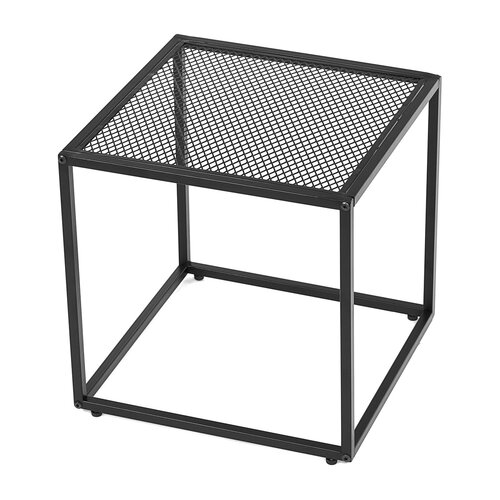 Popolnoma kovska mizica za odlaganje, 42 x 42 x 42cm