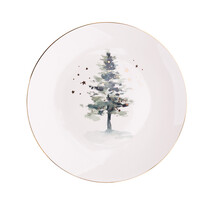 Misty Forest Porcelánový dezertný tanier Christmas tree, 20 cm Misty Forest Porcelánový dezertný tanier Christmas tree, 20 cm