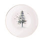 Misty Forest Porcelánový dezertný tanier Christmas tree, 20 cm