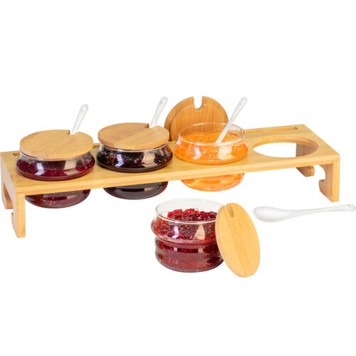 Westmark Stojalo za marmelade 4x 200 ml TAPAS andFRIENDS