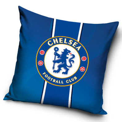 Polštářek Chelsea FC Stripes, 40 x 40 cm