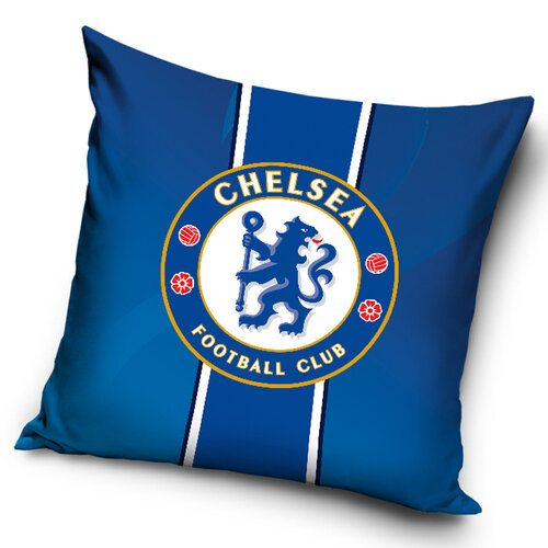 Poduszka Chelsea FC Stripes, 40 x 40 cm