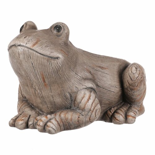 Virágtartó béka, MgO kerámia, 30 x 26 x 21 cm