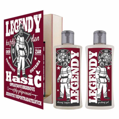 Bohemia Gifts Kosmetisches Set Buch - Für Feuerwehrleute