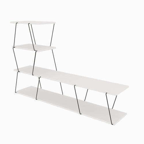 TV-Lowboard Ilgaz White