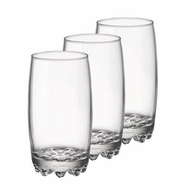 Bormioli Rocco 3-teiliges Gläserset Galassia, 420 ml