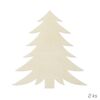 Orion Bestecktasche Baum Creme, 18 x 18 cm, 2er Set