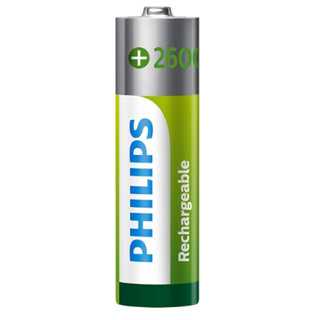 Philips Nabíjecí baterie AA 1,2 V, 2 ks