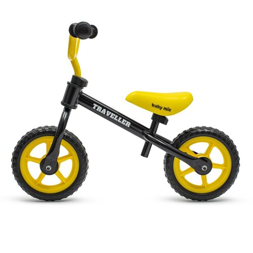Bicicletă de echilibru Baby Mix Traveller, negru