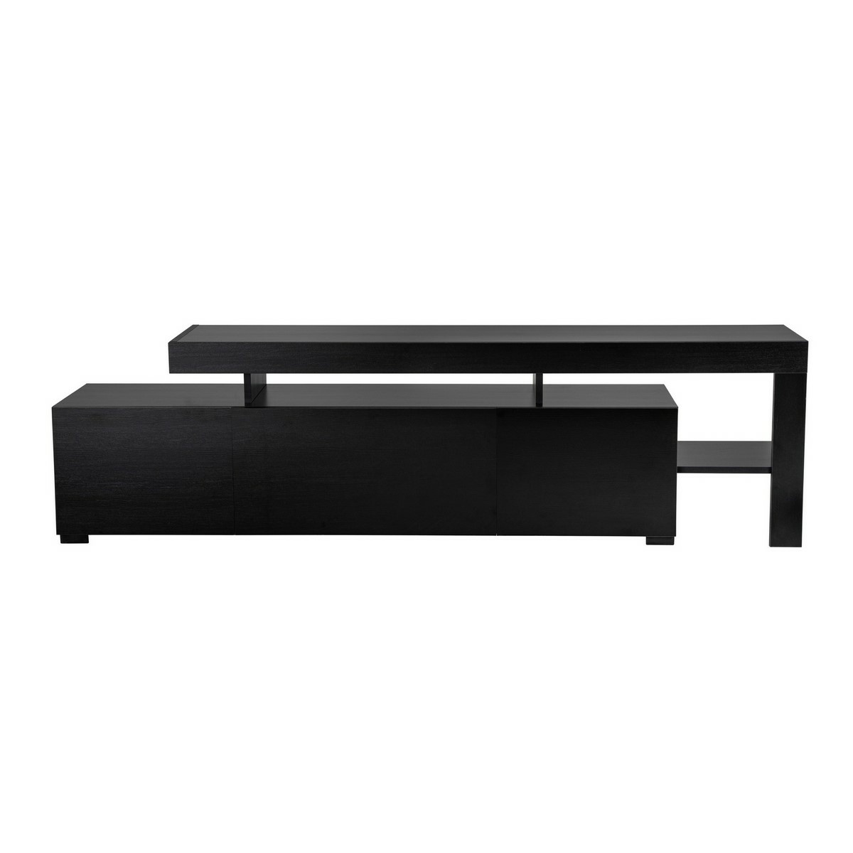 Televízny stolík Beliz Wood Black