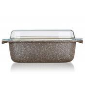 Banquet Pekáč s nepřilnavým povrchem  MARRONE 32 x 20 x 11 cm, 5,7 l, s poklicí