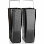 Brilanz Koš na tříděný odpad Savery, 2 x 20 l, nerez