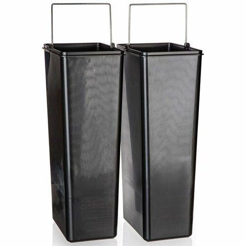 Brilanz Koš na tříděný odpad Savery, 2 x 20 l, nerez