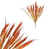 Umetni klasje žitni klas oranžni, 40 cm