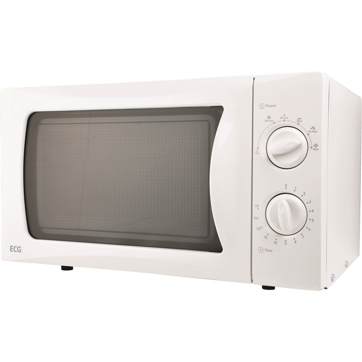 ECG MTM 1701 B, biela mikrovlnná rúra