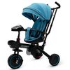 Baby Mix Triciclu pentru copii Peony EVA, albastru