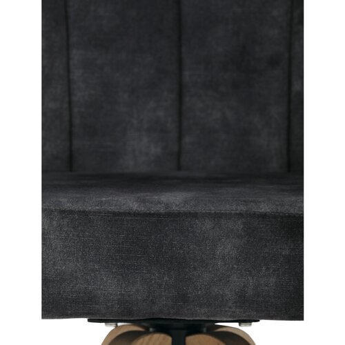 Set de scaune de sufragerie HC-D7188 BK4, 2 buc.