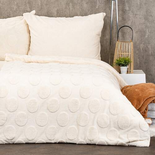 Lenjerie de pat din microflanel 4Home Punto, 140 x200 cm, 70 x 90 cm