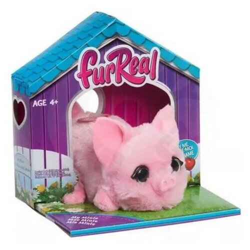 FurReal My Minis Piggy, porcușor interactiv, roz