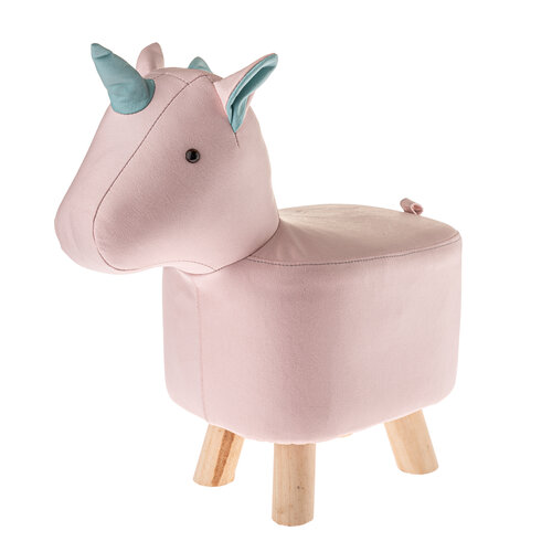 Scaun/taburet lavabil Unicorn, 45 x 28 x 24 cm