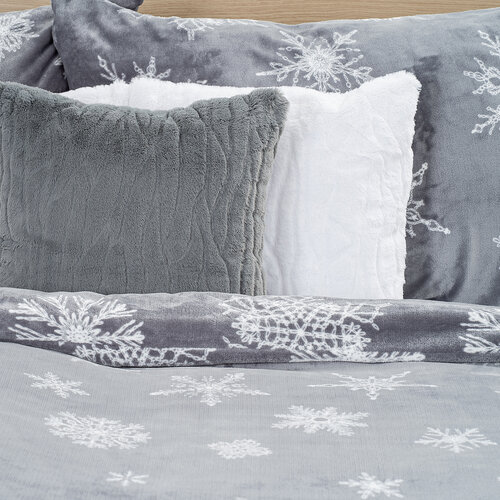 4Home Silent Snowfall mikroflanel ágyneműhuzat, 140 x 200 cm, 70 x 90 cm
