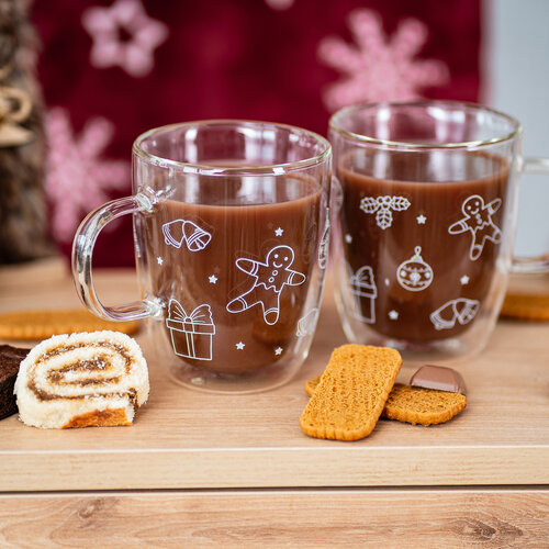 Pahare termo 4Home Winter Hot&Cool 400 ml, 2buc.