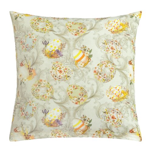 Bellatex Prevleka za blazino EMA VelikonoceVajíčko siva, 45 x 45 cm