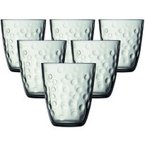 Luminarc Sada pohárov CONCEPTO PEPITE 310 ml, 6 ks, sivá Luminarc Sada pohárov CONCEPTO PEPITE 310 ml, 6 ks, sivá