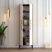 Skriňa Berlin Walnut and White