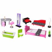 Ecotoys Domek dla lalek Malibu, 114 x 87 x 32 cm